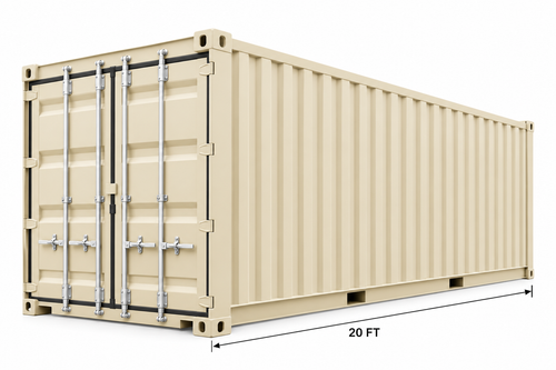 20ft Standard 1 Trip Side Door Shipping Container